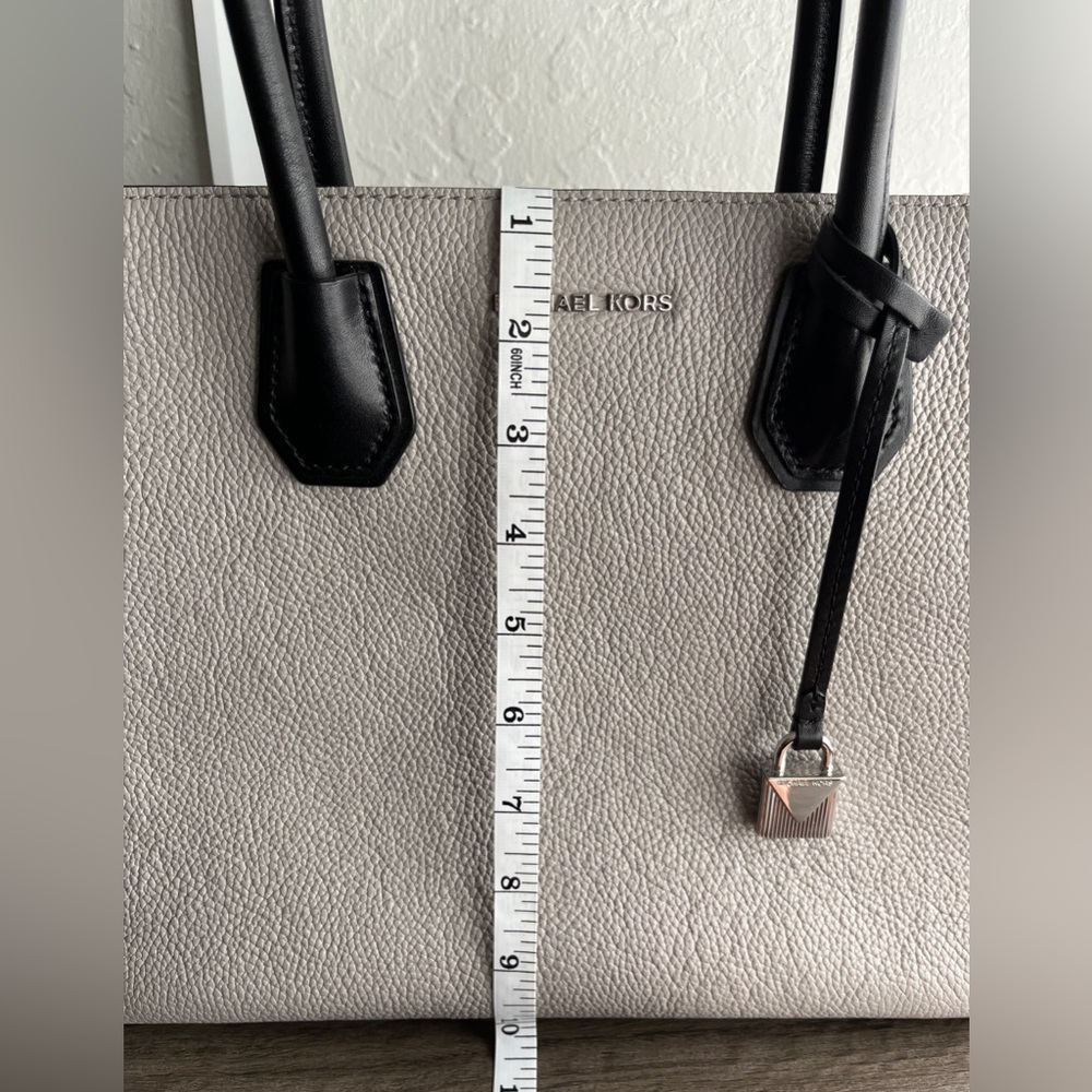 Michael Kors Satchel Bag (Black, Taupe, White) - Picture 14 of 17